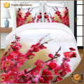 Reativo impresso cama 3d set king size poliéster 100% moderna folha de cama define conjunto de quarto de luxo do casamento